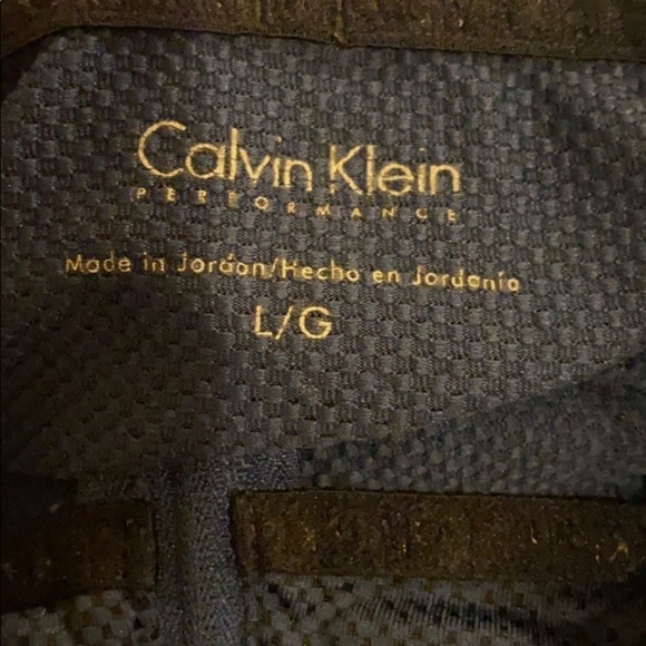 Calvin K.Performance Quarter Zip Mens Pullover - Picture 4 of 5